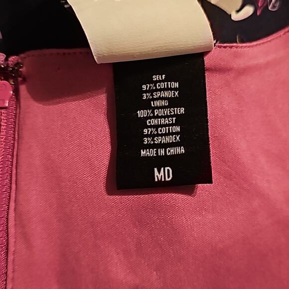 Disney Dress Shop Alice in Wonderland Rockabilly Retro Dress Size Medium New! - Picture 10 of 10